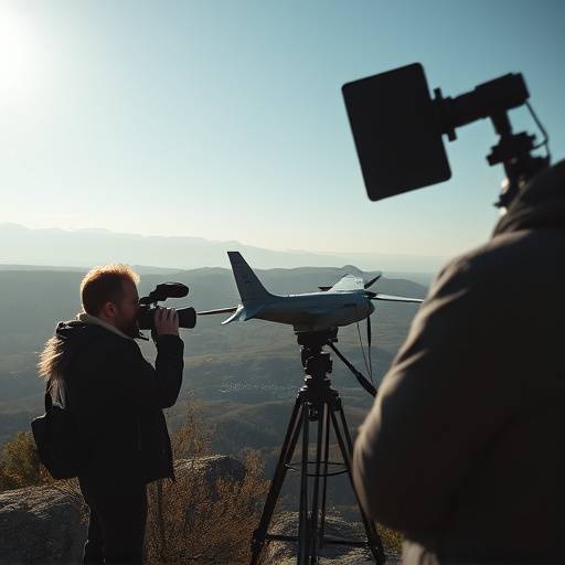 Extracto de un documental con tomas a茅reas y entrevistas
