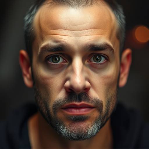 Retrato de Manuel Perez, Especialista en Motion Graphics, con una expresi贸n de concentraci贸n